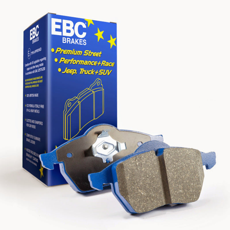 EBC 09-12 Porsche Boxster (Cast Iron Rotors only) 2.9 Bluestuff Rear Brake Pads (view 10)