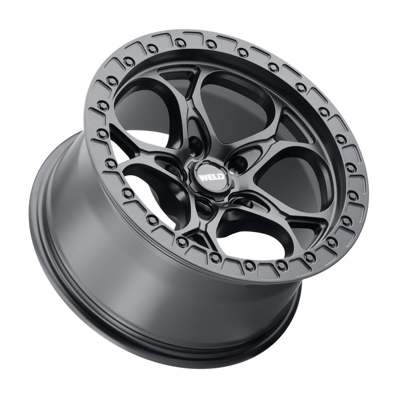 Weld Off-Road W108 17X9.0 Ledge 5X127 ET-12 BS4.50 Satin Black 71.5 (view 3)