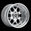 Weld Solana 22x9.5 / 6x135 BP / ET25 / 87.1mm Bore - Gloss Silver Machined Wheel