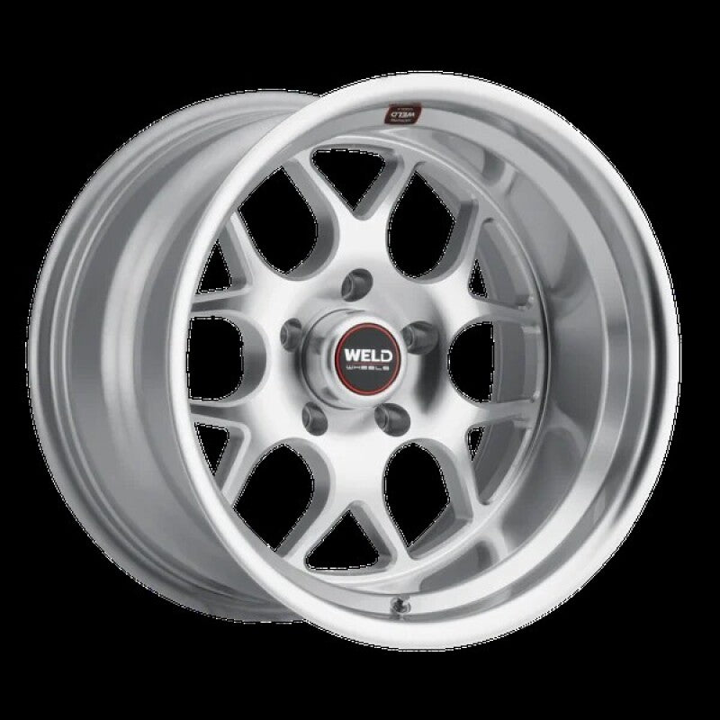 Weld Solana 22x8.5 / 5x120.65 BP / ET6 / 78.1mm Bore - Gloss Silver Machined Wheel Main image