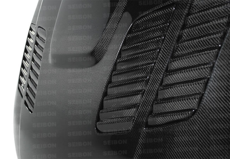 Seibon 07-10 BMW M3 Series 2Dr (E92) GTR-Style Carbon Fiber hood (view 4)
