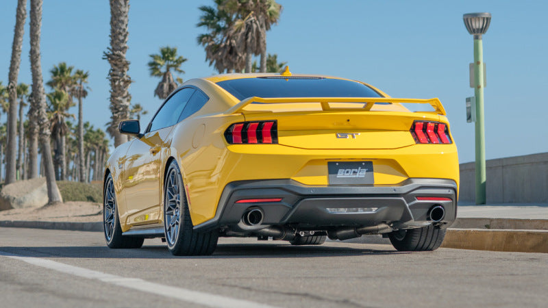 Borla 2024 Ford Mustang GT 5.0L V8 w/o Active Exhaust S-Type Axle-Back Exhaust System - Black Chrome (view 2)