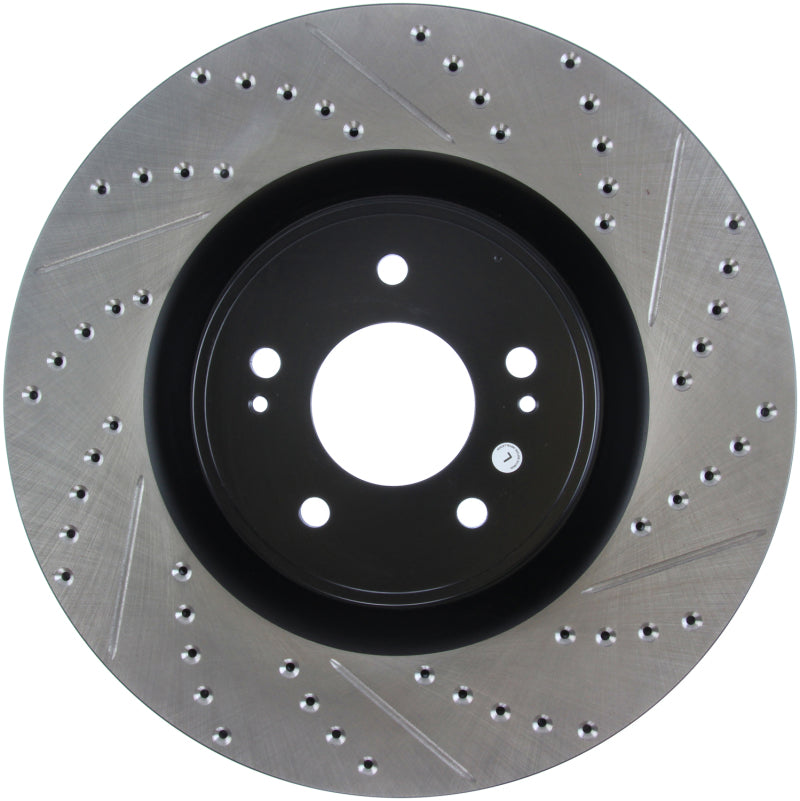 StopTech Slotted & Drilled Sport Brake Rotor (view 10)