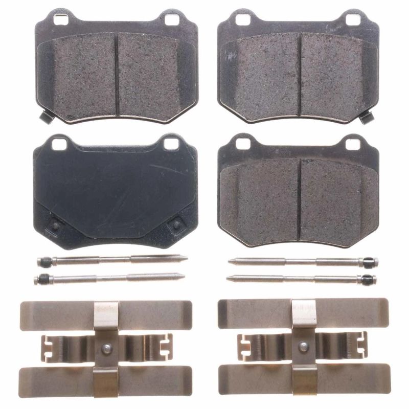 Power Stop 18-19 Subaru WRX STi Rear Z17 Evolution Ceramic Brake Pads w/Hardware Main image