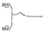 aFe POWER Takeda 3in to 2-1/2in 304 SS Cat-Back Exhaust w/ Polished Tips 22-23 Subaru WRX H4-2.4L(t) (view 5)