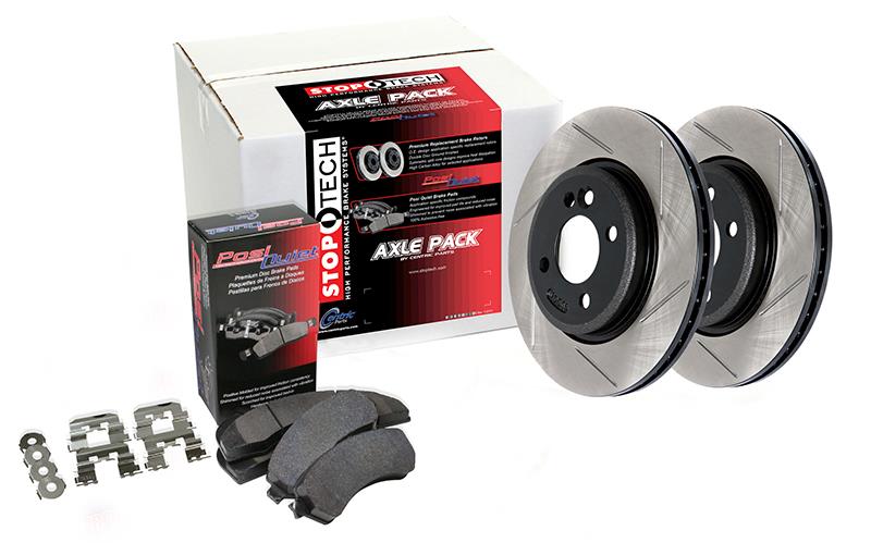 Street Axle Pack, Slotted, Rear Main image