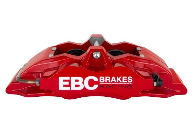 EBC Racing 92-00 BMW M3 (E36) Front Right Apollo-4 Red Caliper (for 355mm Rotor) (view 5)