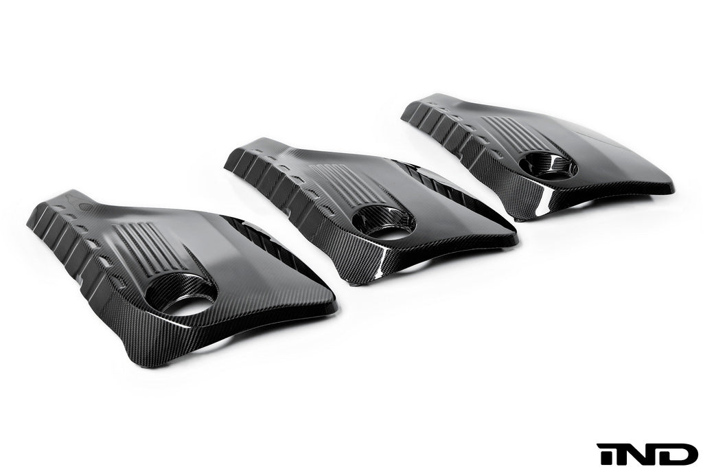 Eventuri BMW F8X M3 / M4 / M2 S55 Black Carbon Engine Cover