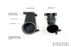 Eventuri 4.0TFSI Twin Turbo V8 Black Carbon Intake System - Plastic Inlet