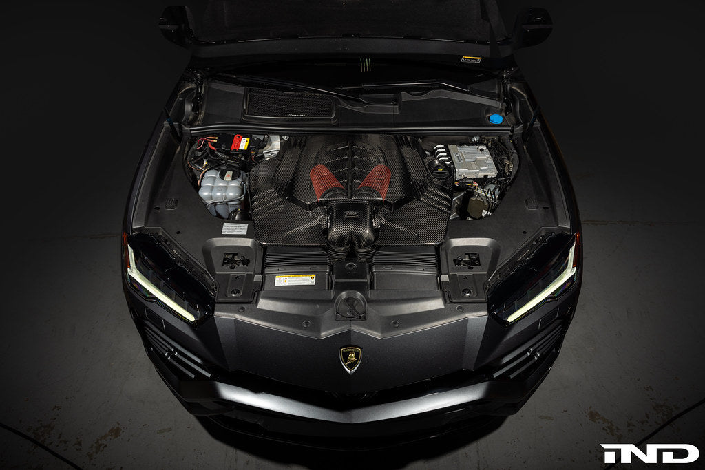 Eventuri 4.0TFSI Twin Turbo V8 Black Carbon Intake System - Plastic Inlet