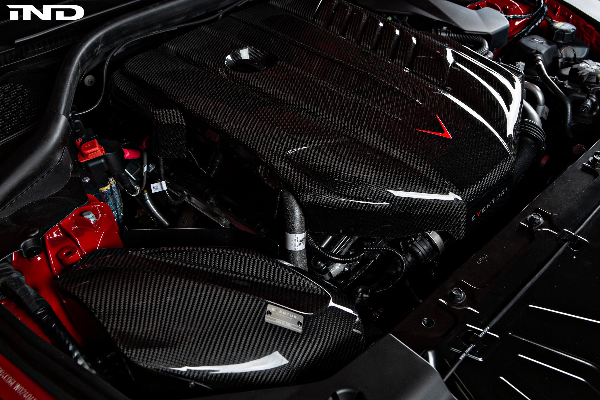 Eventuri Toyota A90 Supra / G29 Z4 M40i (B58) Black Carbon Intake System Secondary image