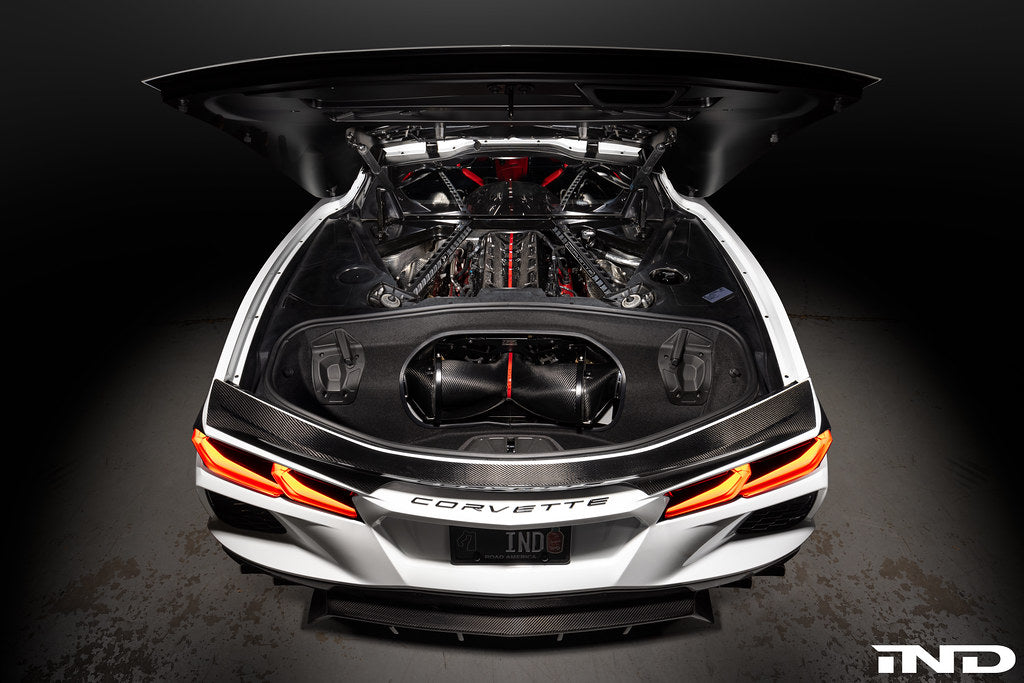 Eventuri Chevrolet C8 Corvette Coupe Black Carbon Intake System Secondary image