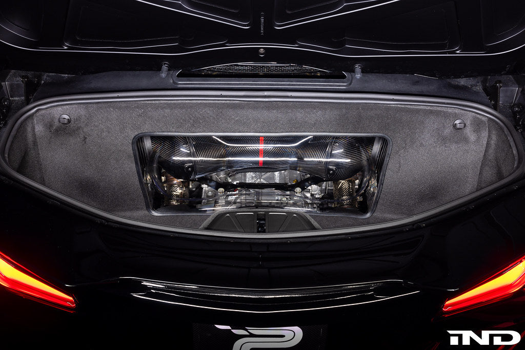 Eventuri Chevrolet C8 Corvette Z06 Hard-Top Convertible Black Carbon Intake System Secondary image