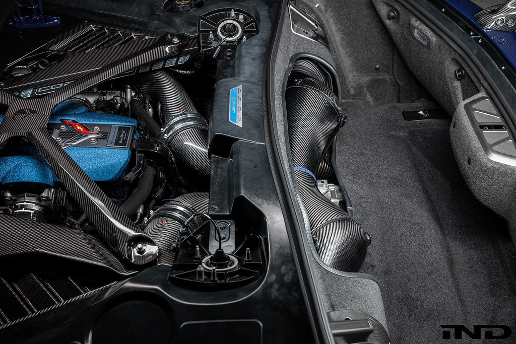Eventuri Chevrolet Corvette C8 ZR1 Coupe Black Carbon Intake System
