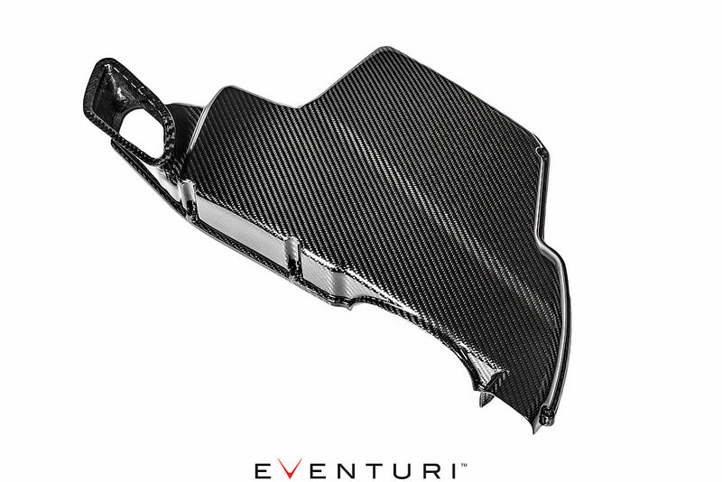 Eventuri BMW E9X M3 (S65) Black Carbon Airbox Lid - Gloss