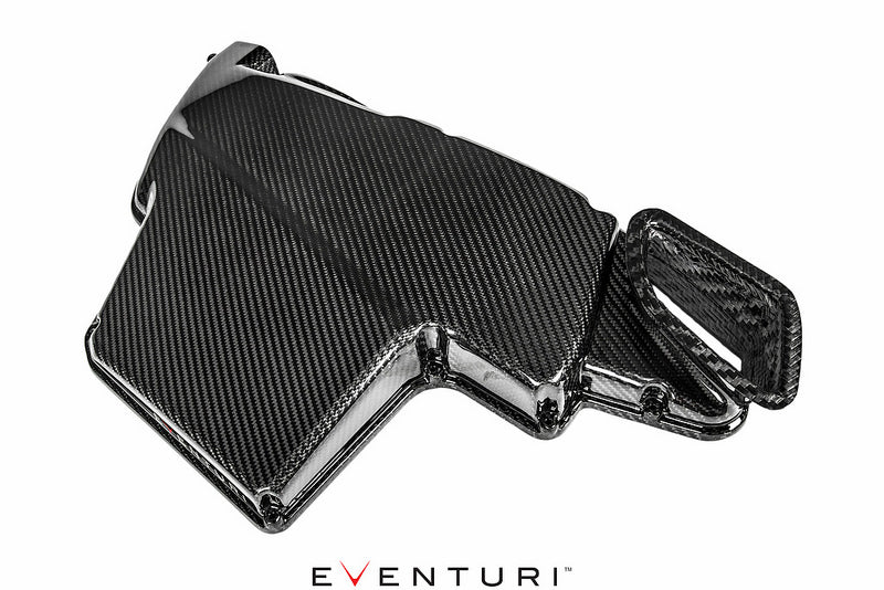 Eventuri BMW E9X M3 (S65) Black Carbon Airbox Lid - Gloss