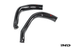 Eventuri BMW F8X M2C M3 M4 S55 Black Carbon Charge Pipe Set - Gloss