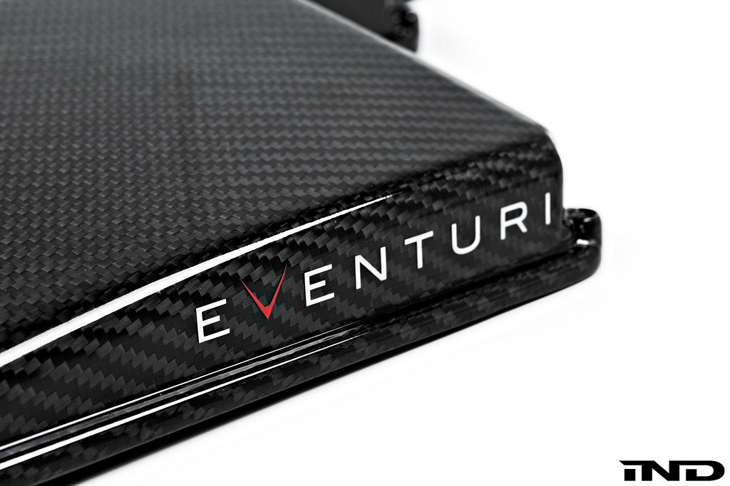 Eventuri BMW E9X M3 (S65) Black Carbon Airbox Lid - Gloss