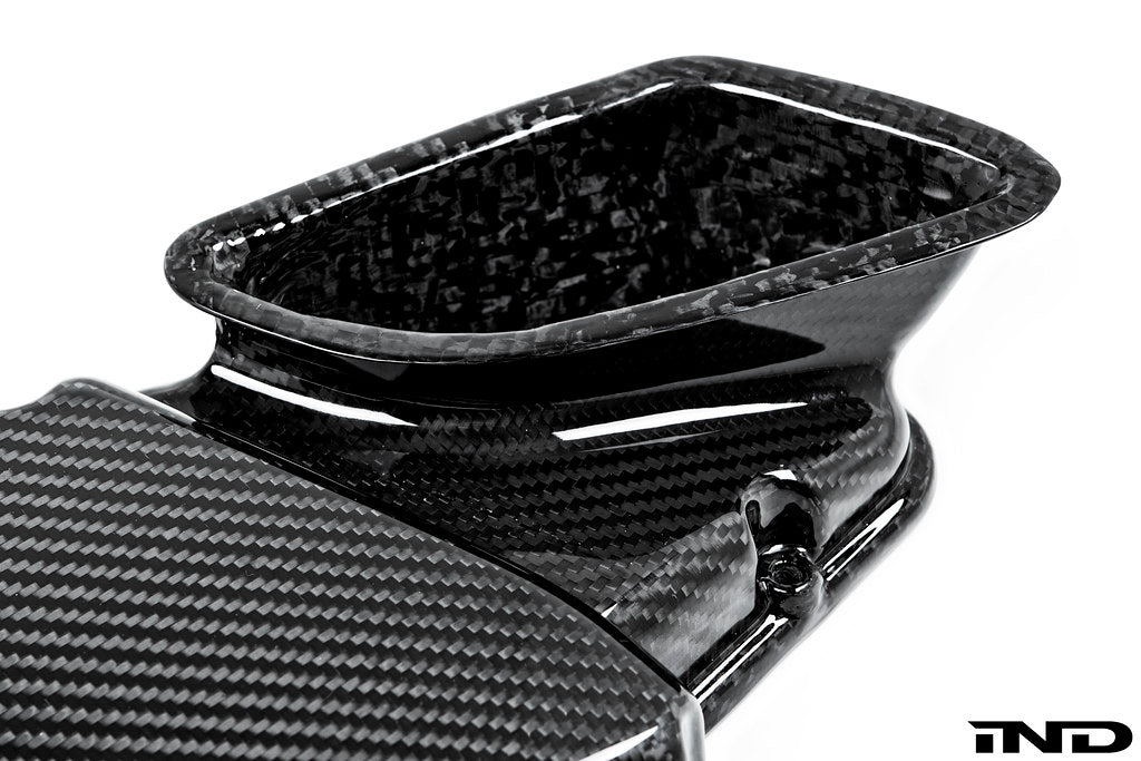 Eventuri BMW E9X M3 (S65) Black Carbon Airbox Lid - Gloss