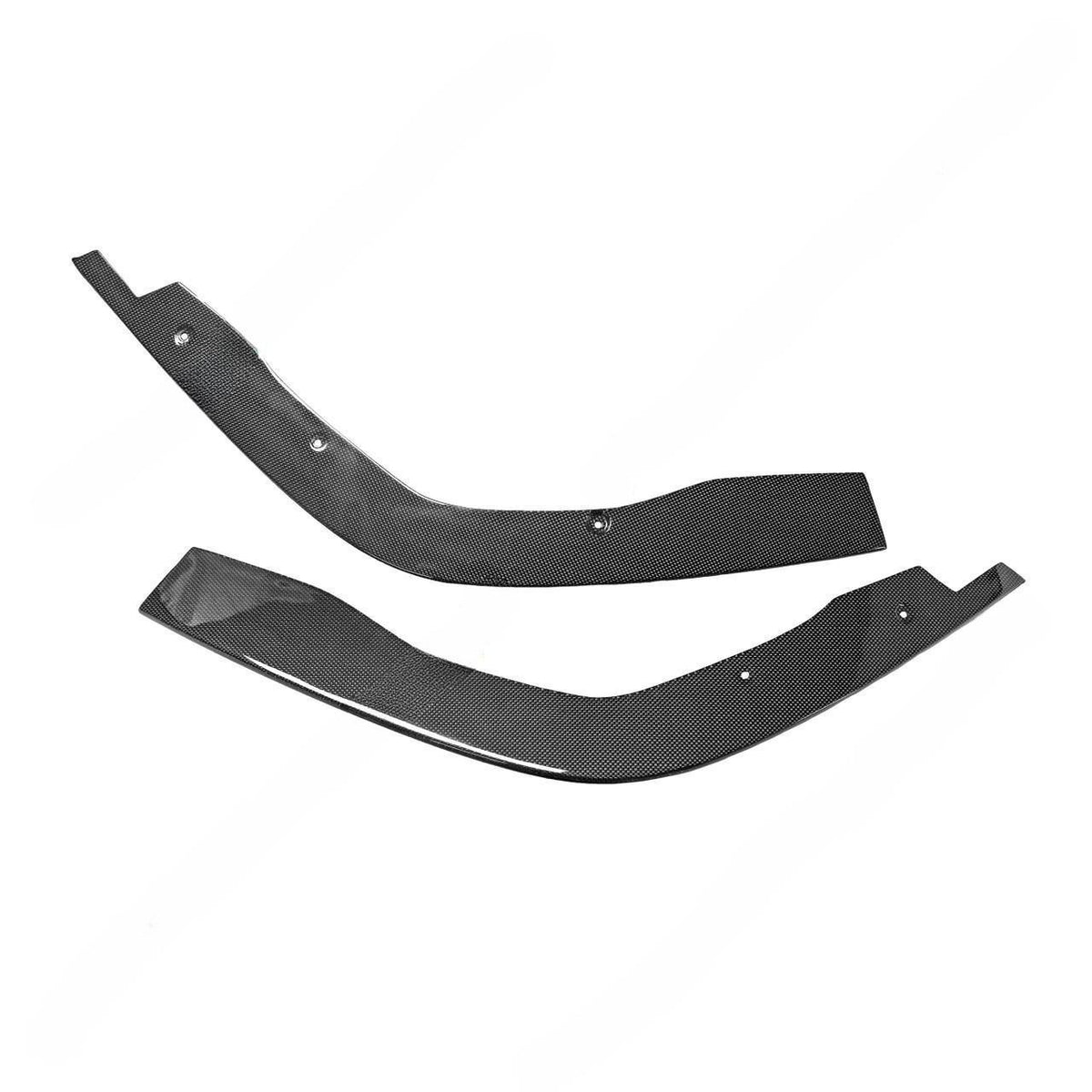 Fabspeed Ferrari F8 Carbon Fiber Front Bumper Splitters Main image