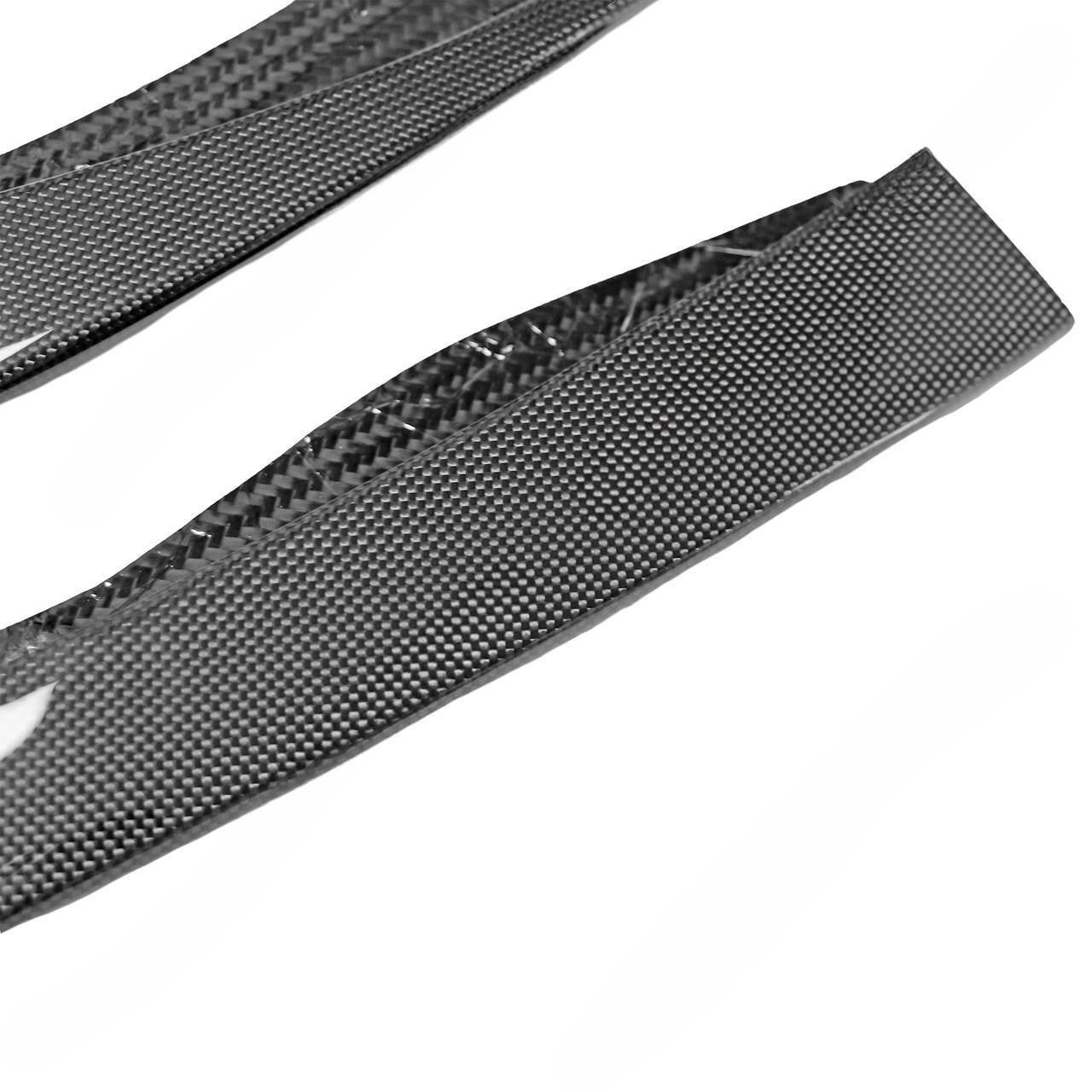 Fabspeed Ferrari F8 Carbon Fiber Front Bumper Splitters Secondary image