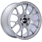 BBS CH-R 18x9 5x120 ET44 Brilliant Silver Polished Rim Protector Wheel -82mm PFS/Clip Required (view 2)