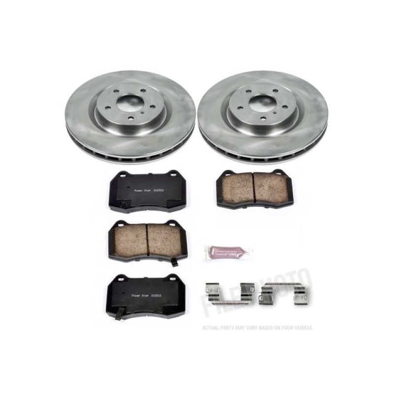 Power Stop 03-04 Infiniti G35 Front Autospecialty Brake Kit Main image
