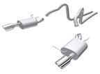 Borla 2011 Ford Mustang 3.7L 6cyl 6spd RWD SS S-Type Catback Exhaust (view 2)