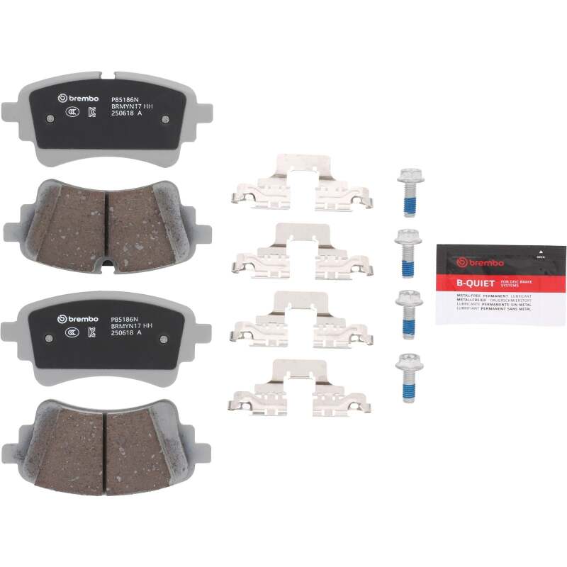 Brembo OE 20-24 Audi S5/2021 S6/S7 Sportback/SQ5 Sportback PRIME Ceramic Brake Pad - Rear (view 2)