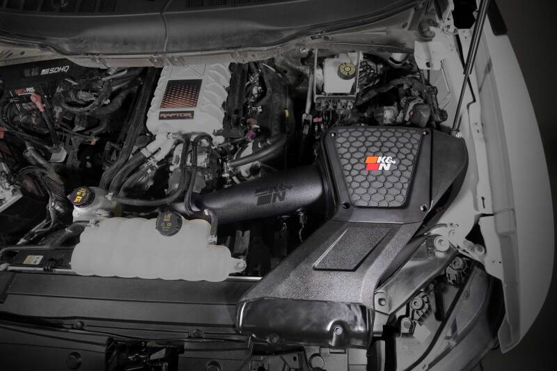 K&N 23-24 Ford F150 Raptor R 5.2L V8 Performance Air Intake System (view 3)