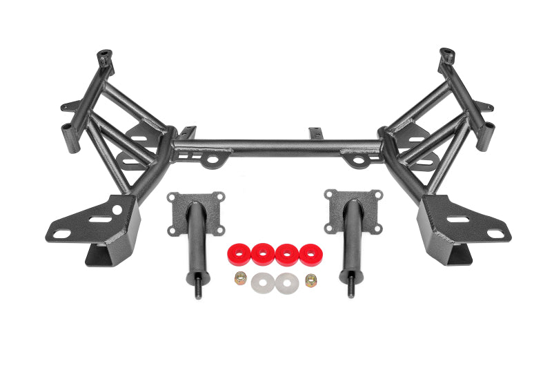BMR 93-02 4th Gen F-Body K-member Low Mount Turbo LS1 Motor Mounts Pinto Mounts - Black Hammertone Main image