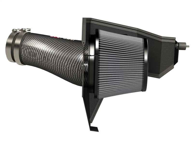 aFe POWER Magnum FORCE Carbon Fiber Stage 2 Pro Dry S CAIS - 11-18 Dodge Challenger/Charger V8-6.4L (view 11)