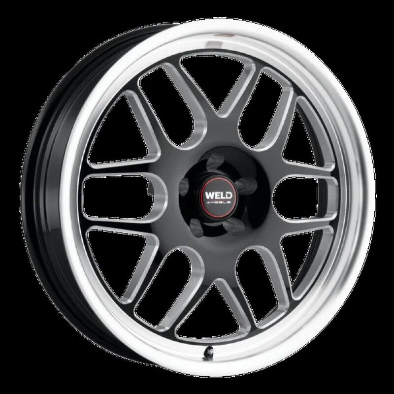 Weld Solana Drag 20x7 / 6x135 BP / ET13 / 87.1mm Bore - Gloss Black MIL DIA Wheel