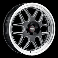 Weld Solana Drag 20x7 / 6x139.7 BP / ET13 / 4.51 Bore Gloss Black