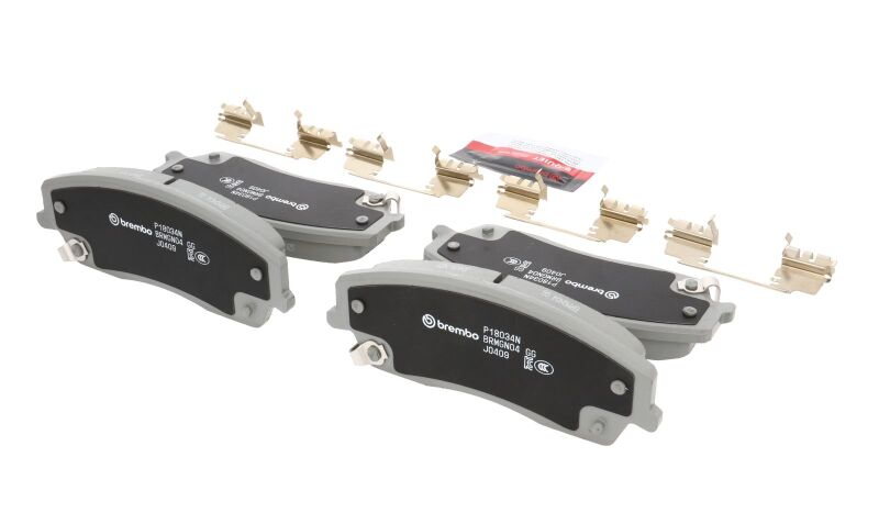 Brembo 05-08 Chrysler 300/ Dodge Charger/Challenger/Magnum Front NAO Brake Pad (view 25)