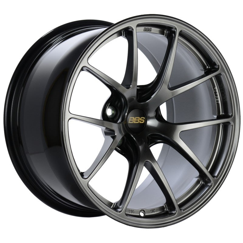 BBS RI-A 18x10.5 5x120 ET37 Diamond Black Wheel -82mm PFS/Clip Required Main image