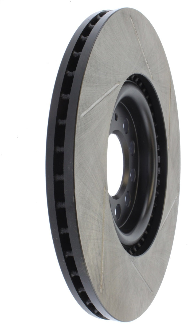 StopTech Power Slot 3/99-06 Audi TT/00-06 TT Quattro / 03-05 VW Golf GTi Right Front Slotted Rotor (view 10)