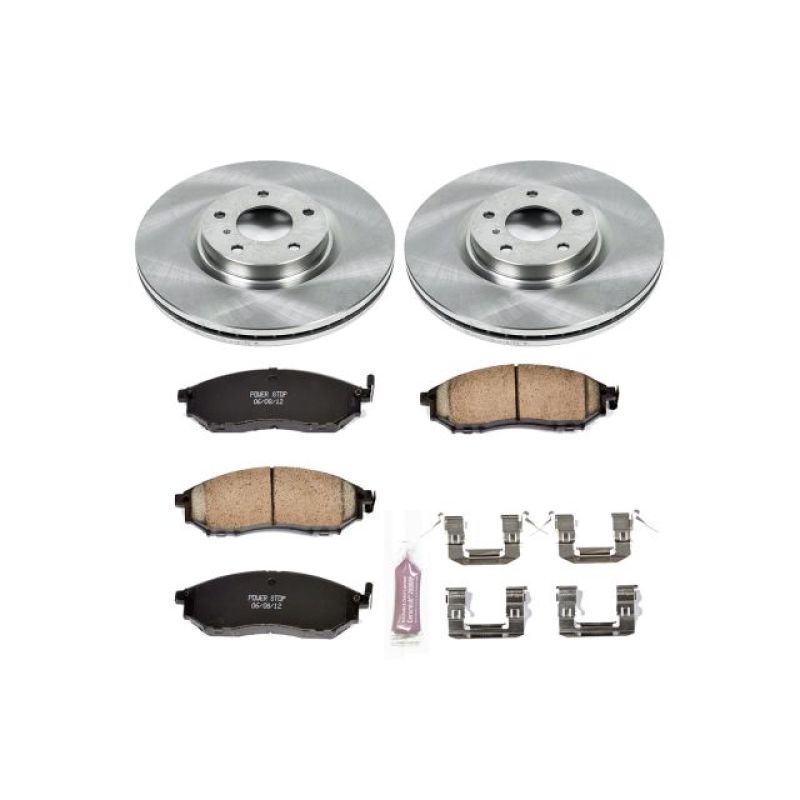 Power Stop 08-12 Infiniti EX35 Front Autospecialty Brake Kit Main image