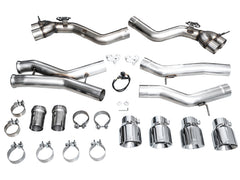 AWE Tuning 23-24 BMW G87 M2 Track Edition Exhaust - Chrome Silver Tips