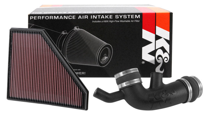 K&N 16-19 Chevrolet Camaro V6-3.6L Performance Intake Kit (view 6)