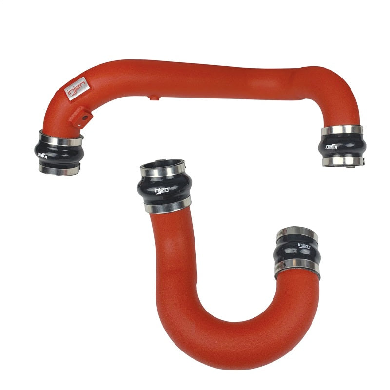 Injen 18-19 Audi S4/S5 (B9) V6 3.0L Turbo Wrinkle Red Intercooler Piping (view 3)