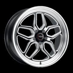 Weld S107 20X12 Laguna 5X120 ET52 BS8.50 Gloss Black MIL Dia 72.56