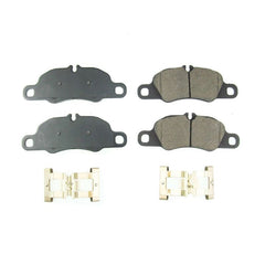 Power Stop 17-18 Porsche 718 Boxster Front Z17 Evolution Ceramic Brake Pads w/Hardware