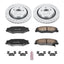 Power Stop 06-09 Cadillac XLR Rear Z23 Evolution Sport Brake Kit