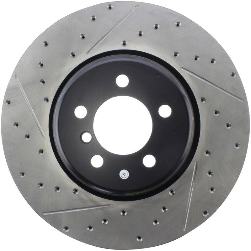 StopTech Sport Drilled & Slotted Rotor - Rear Right (view 3)