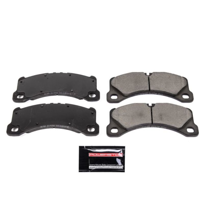 Power Stop 2015 Porsche Macan Front Z23 Evolution Sport Brake Pads w/Hardware (view 2)