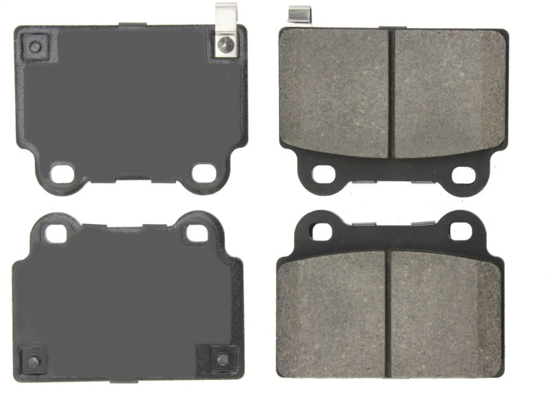 StopTech Performance 08+ Mitsubishi Evolution X Rear Brake Pads (view 9)