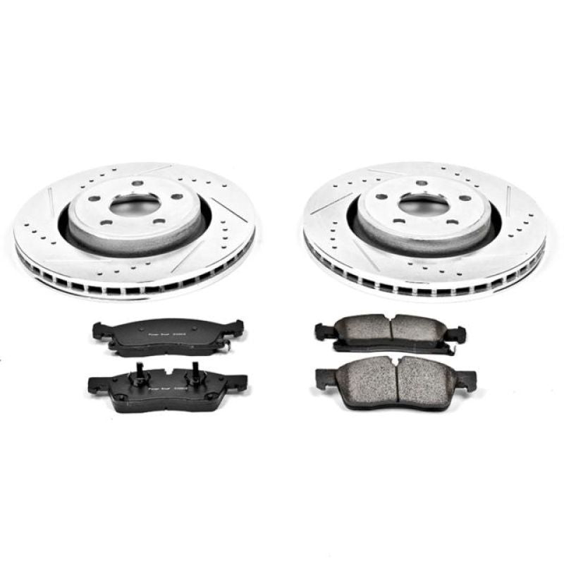 Power Stop 11-19 Dodge Durango Front Z23 Evolution Sport Brake Kit Main image
