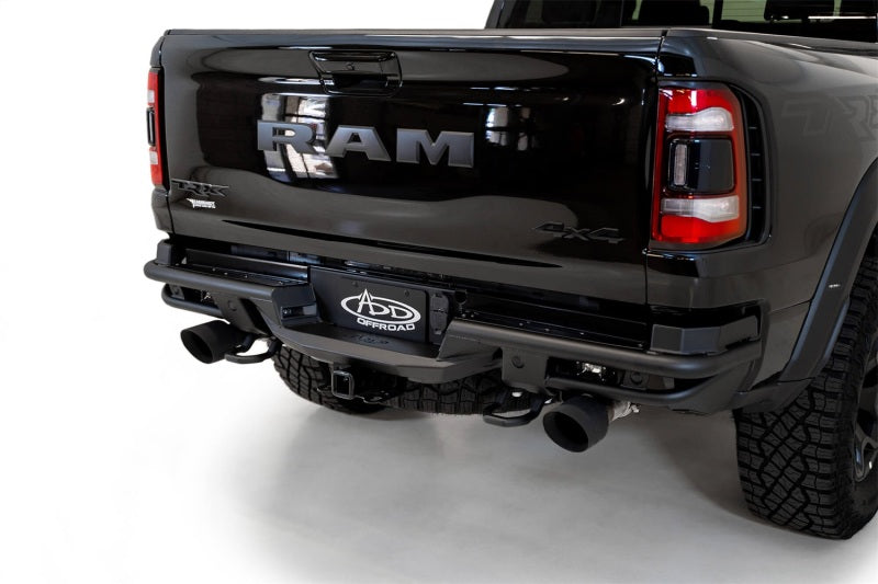 Addictive Desert Designs 2021 Dodge RAM 1500 TRX PRO Bolt-On Rear Bumper w/ Sensors (view 2)
