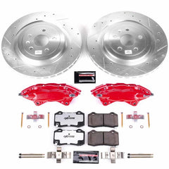 Power Stop 10-15 Chevrolet Camaro Rear Z26 Street Warrior Brake Kit w/Calipers